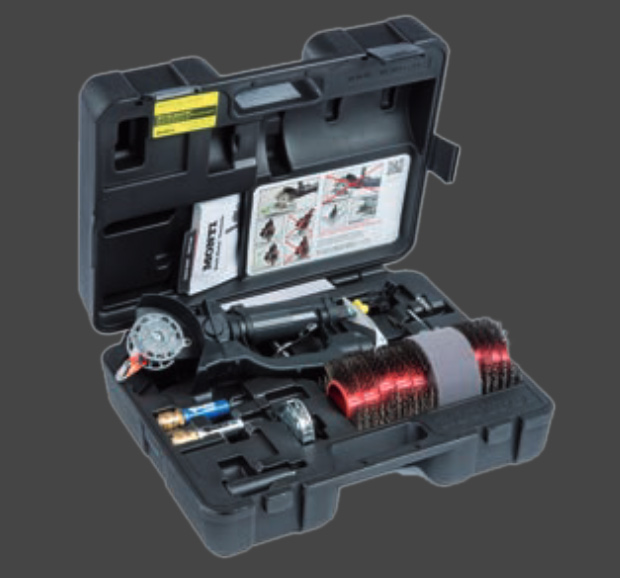 Monti BRISTLE BLASTER Pneumatic set