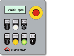 The DISPERMAT® dissolver is fitted with the CV - technology
